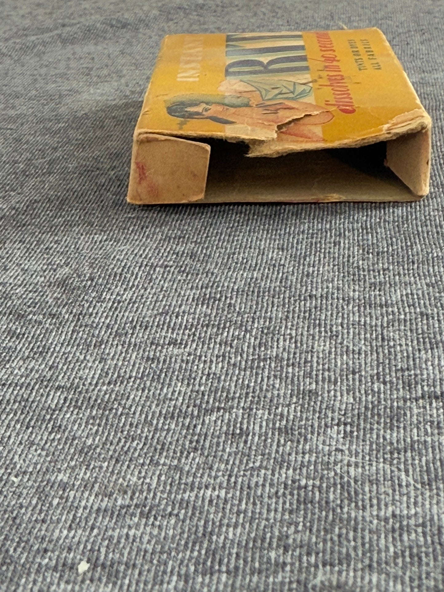 Vintage Rit Dye Box
