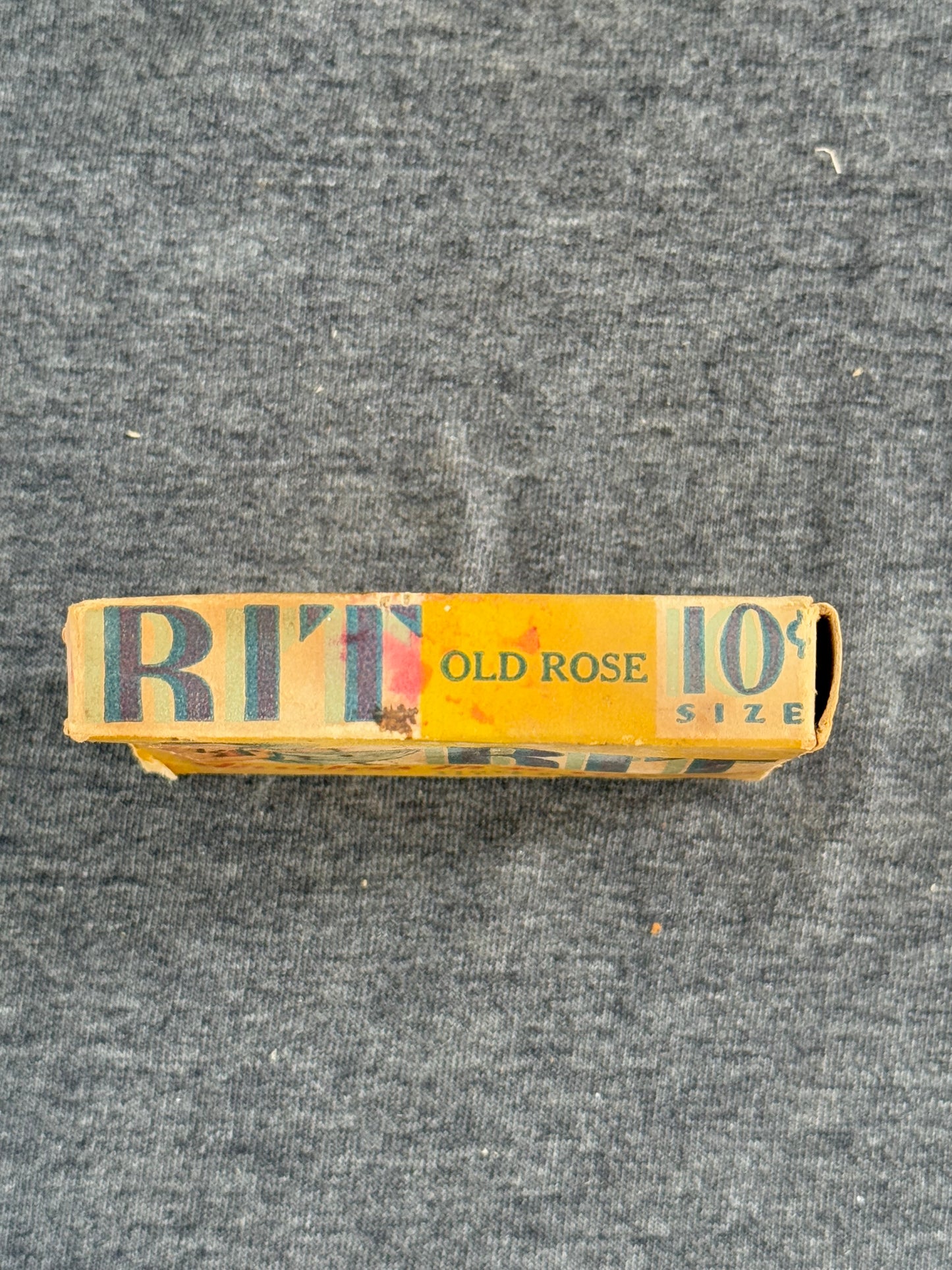 Vintage Rit Dye Box