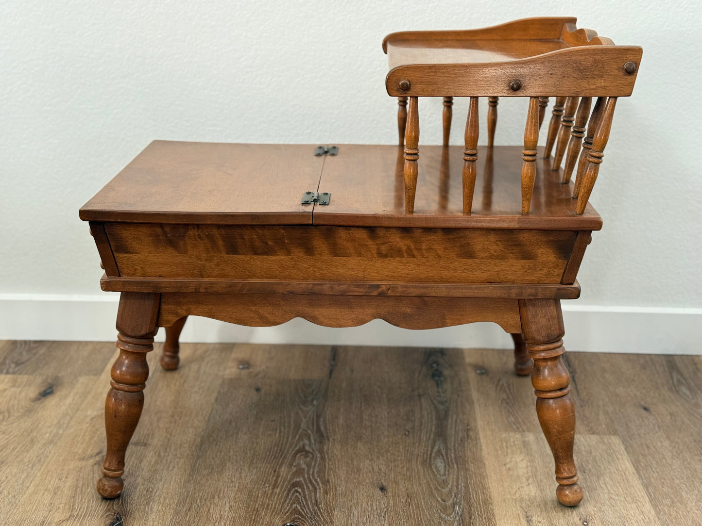wooden side table