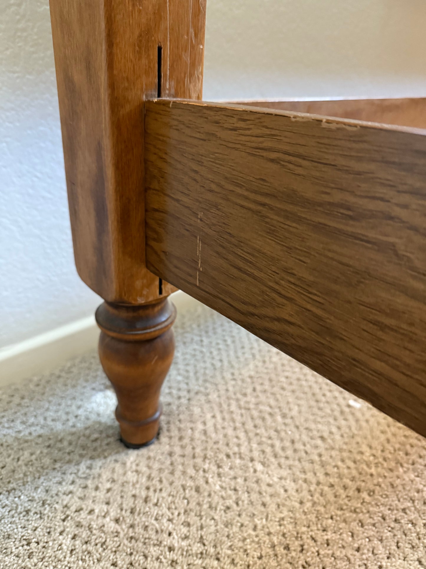 Solid Maple Four-Poster Full Size Bed
