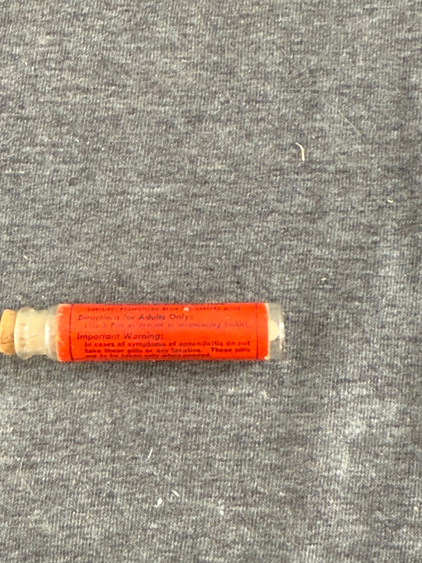 Vintage Carter's Little Liver Pills Bottle