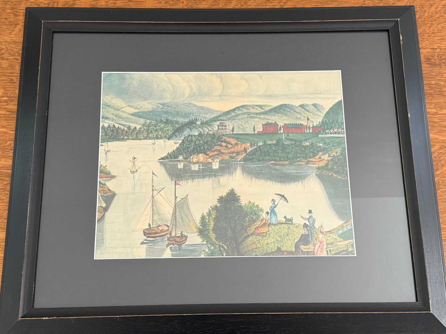 Antique Lithograph of West Point from The Garbisch Collection