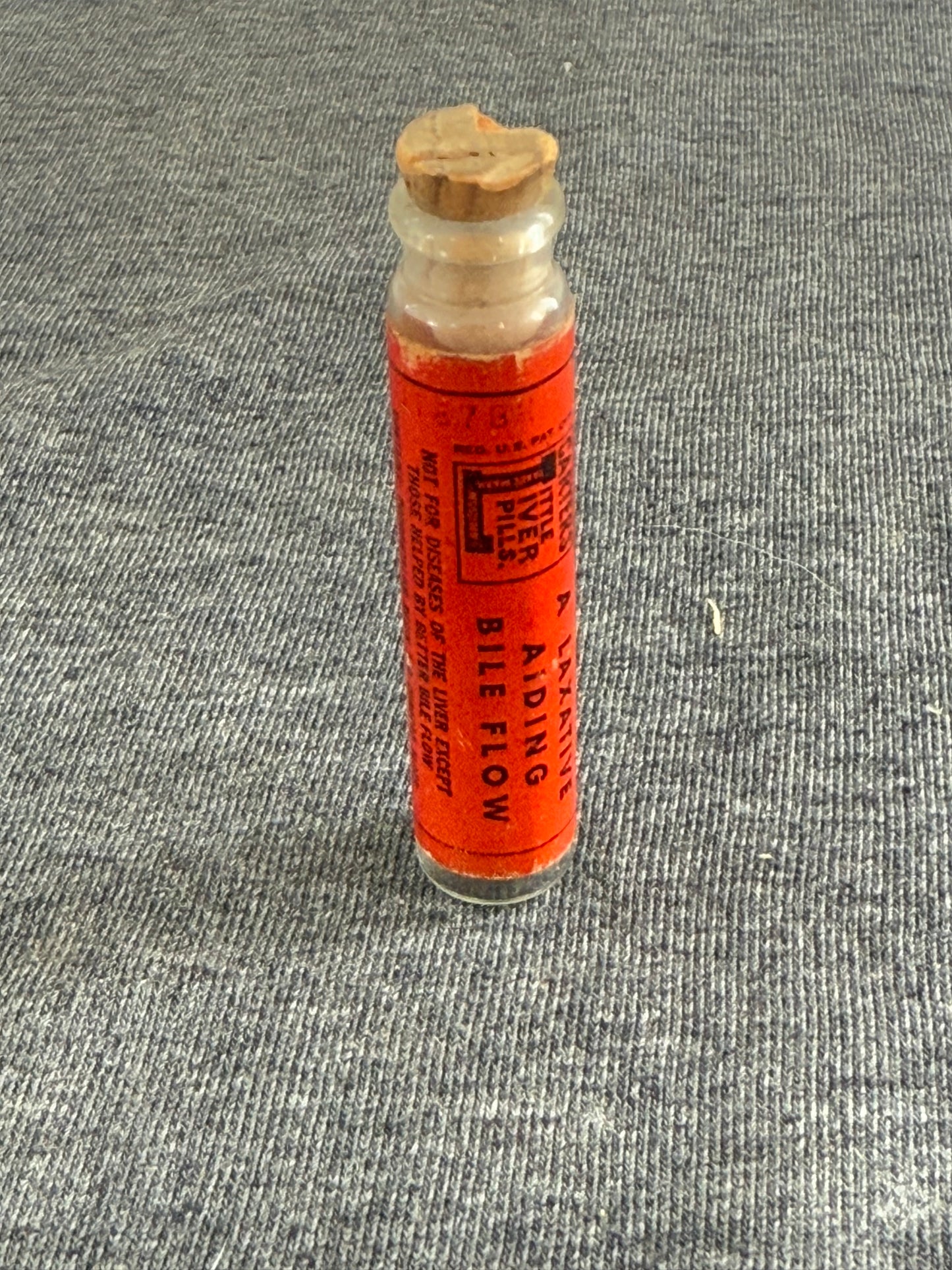 Vintage Carter's Little Liver Pills Bottle