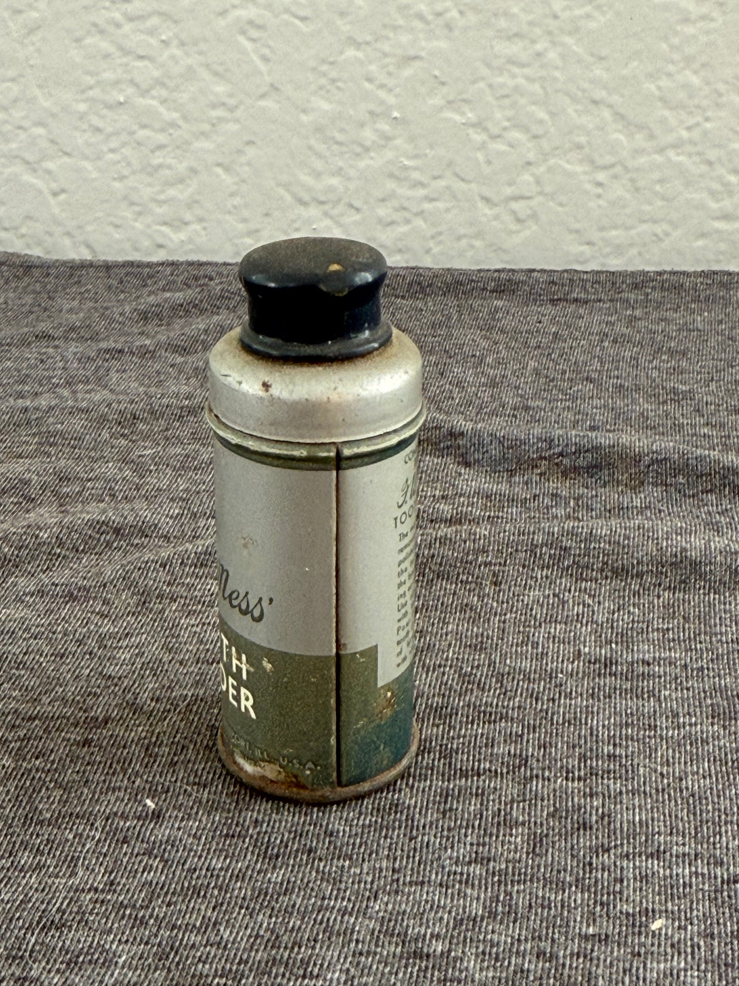 1950s McNess Tooth Powder Tin
