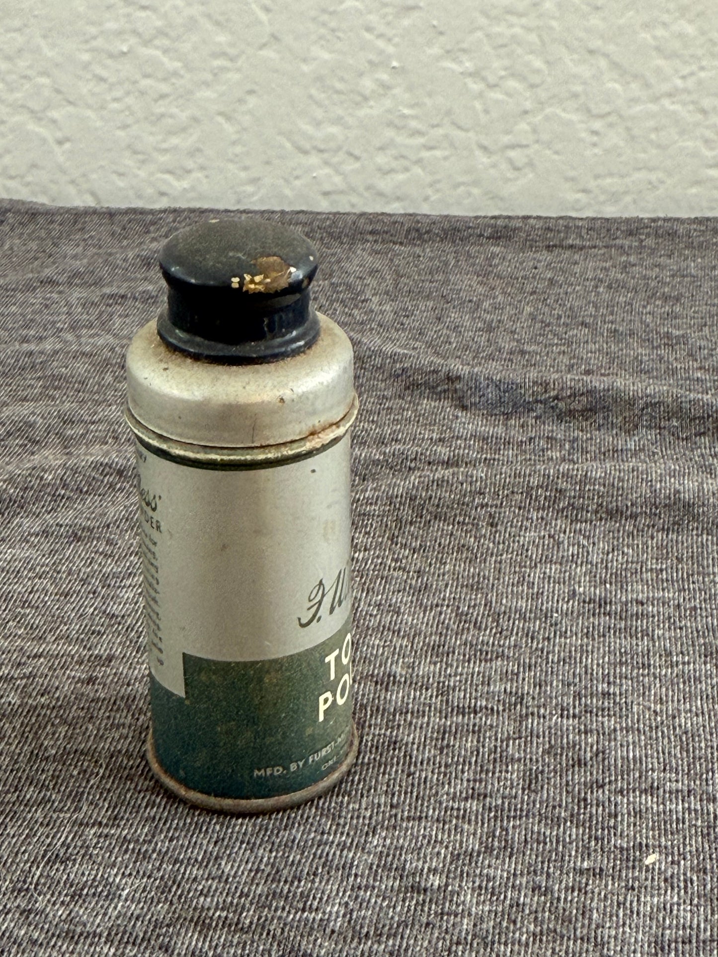 1950s McNess Tooth Powder Tin