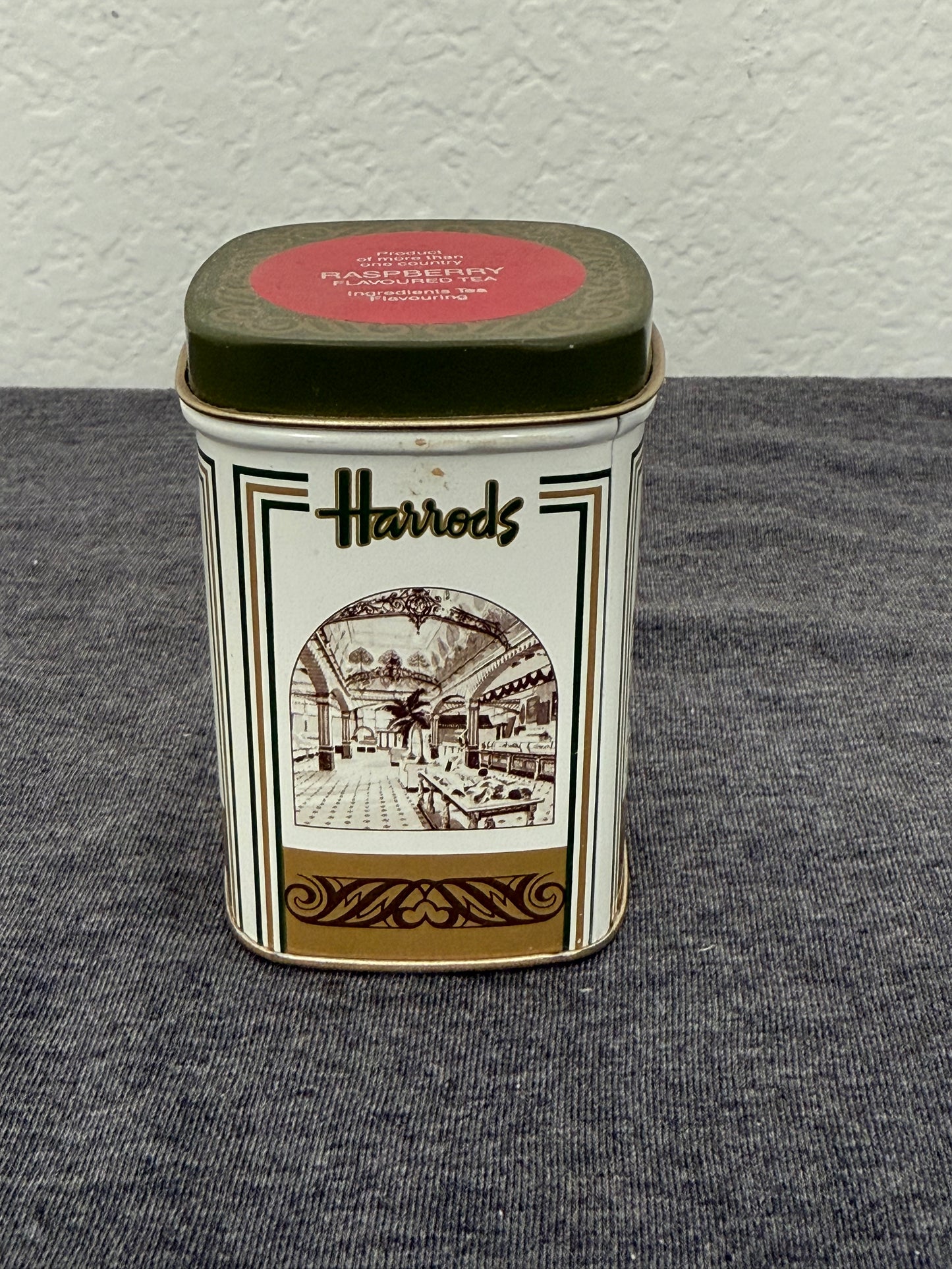 Vintage Harrods Tea Tin