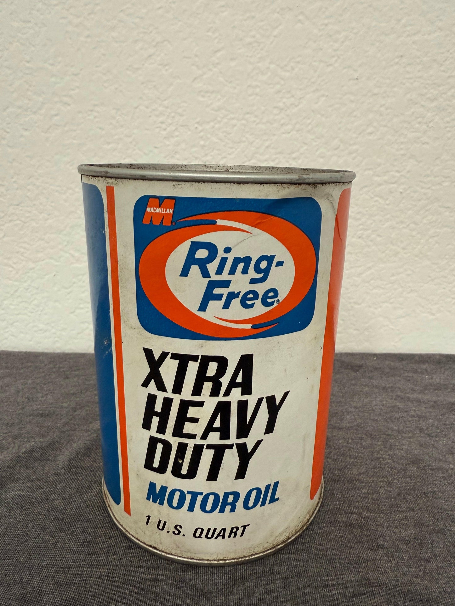 Vintage Macmillan Ring-Free Motor Oil Can