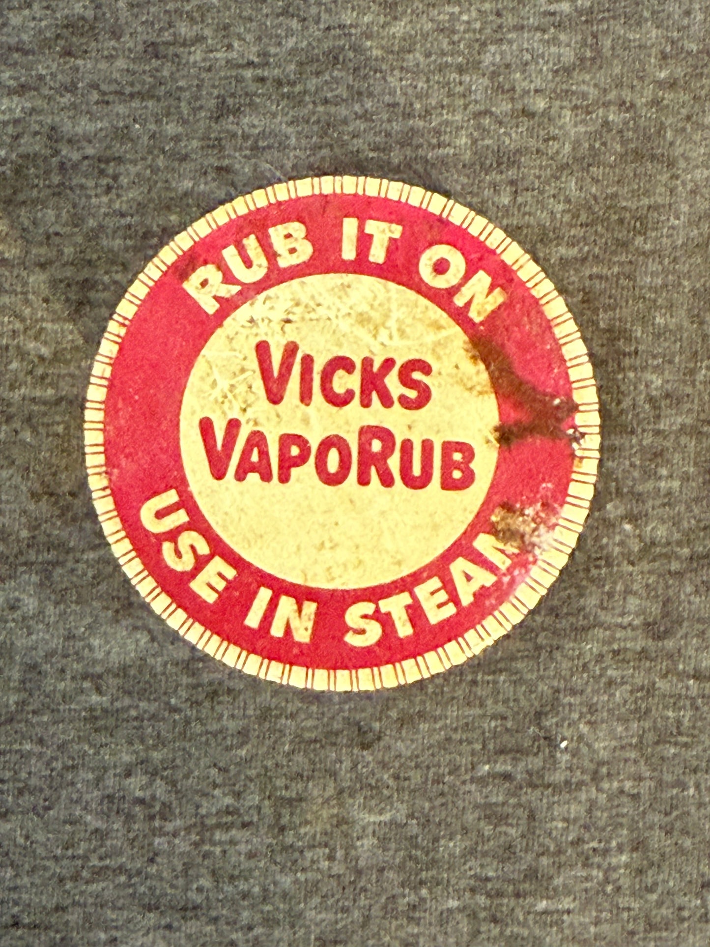 Vintage Vicks VapoRub Jar