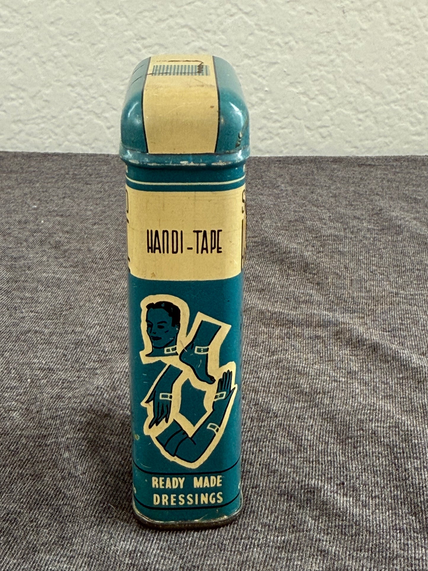 Vintage 1950s Handi-Tape Bandage Tin