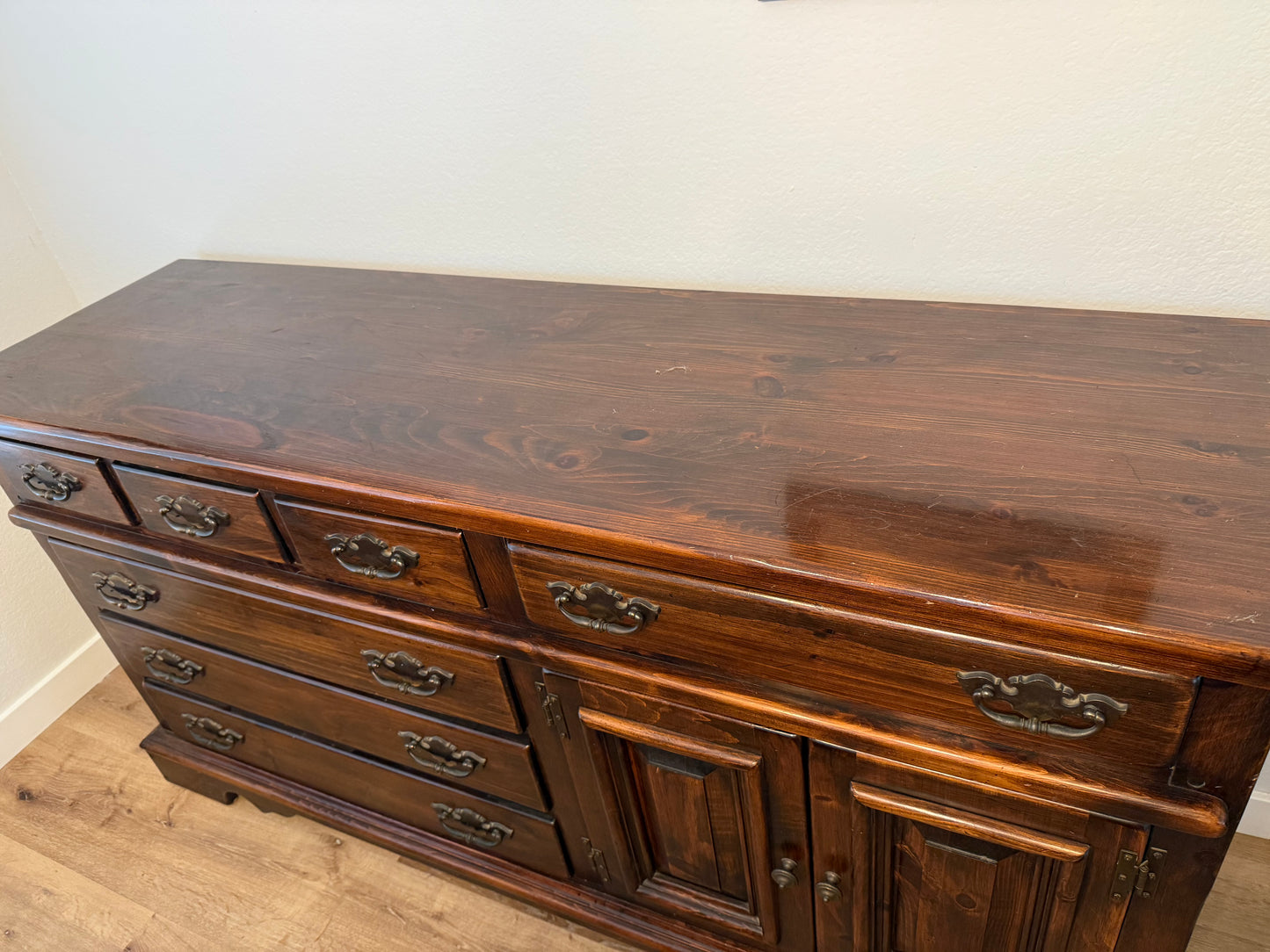 1970s Wood Dresser or Buffet