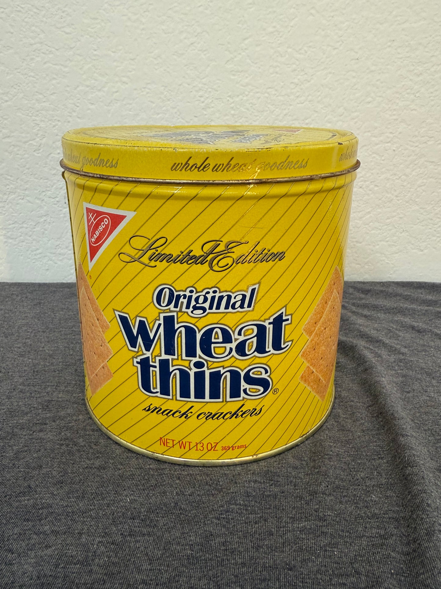1987 Nabisco Wheat Thins Promotional Tin