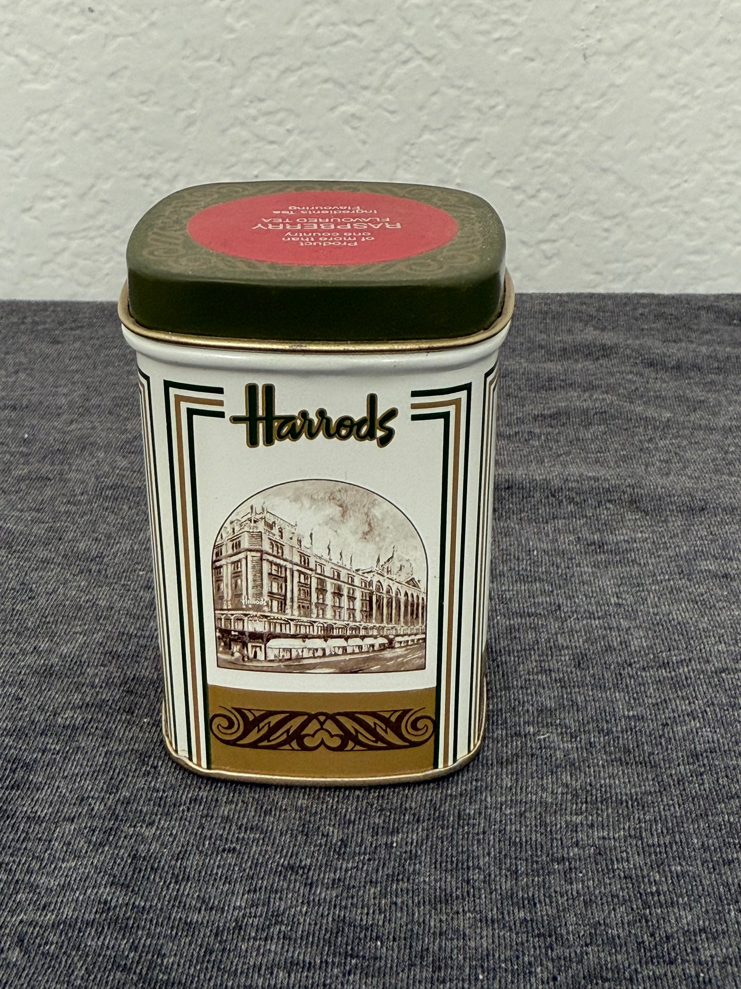 Vintage Harrods Tea Tin