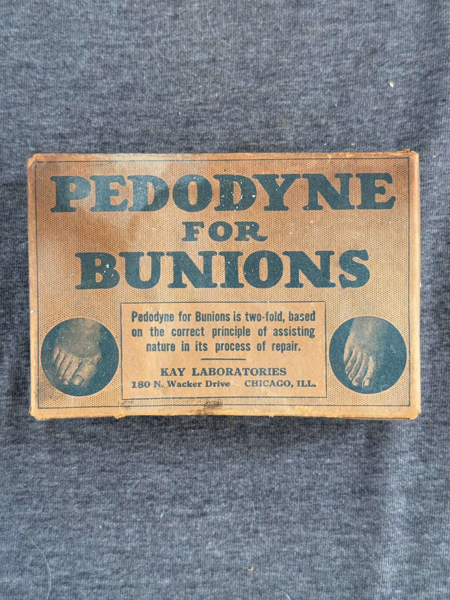 Vintage Pedodyne Bunion Treatment Box