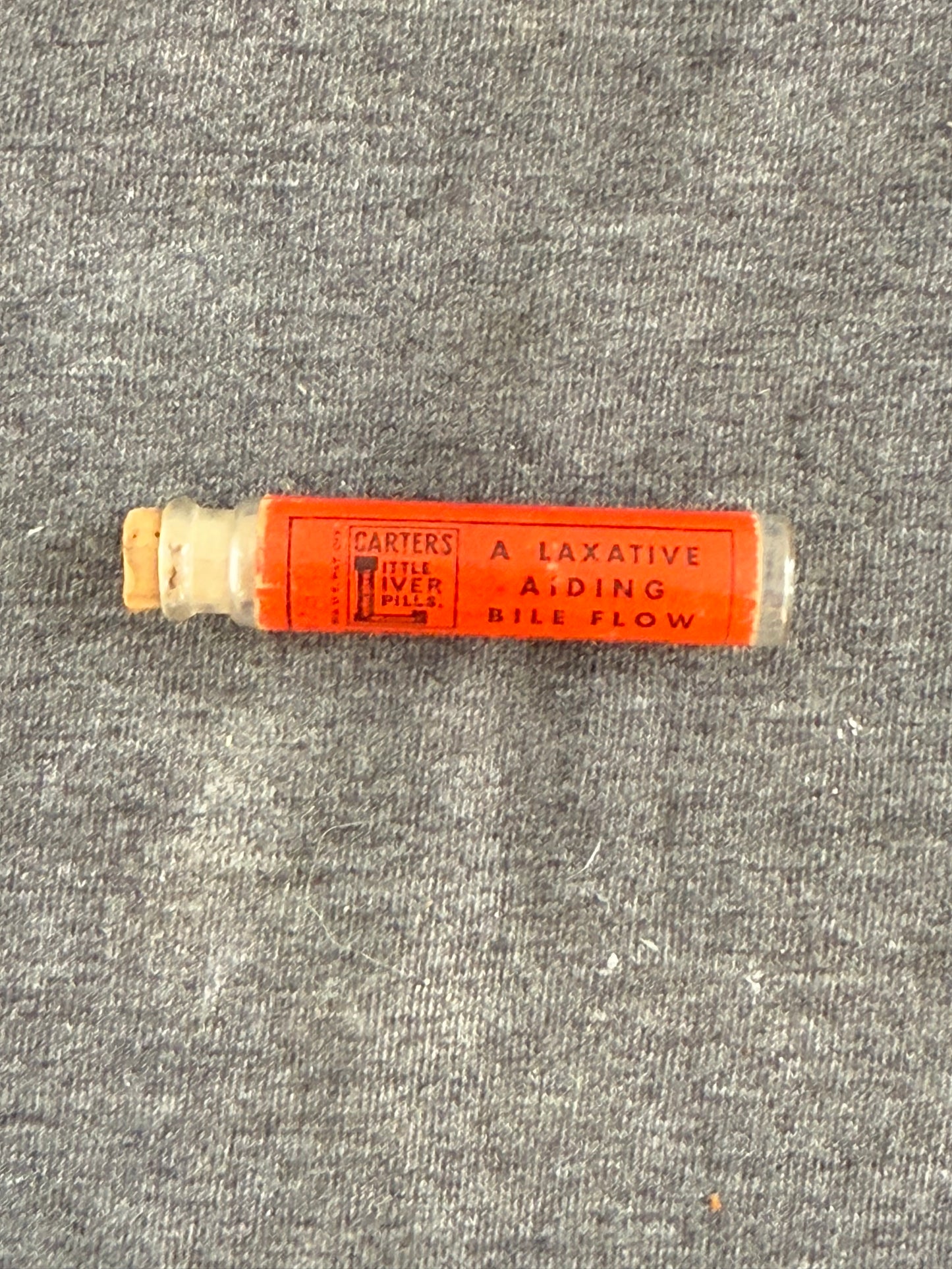 Vintage Carter's Little Liver Pills Bottle