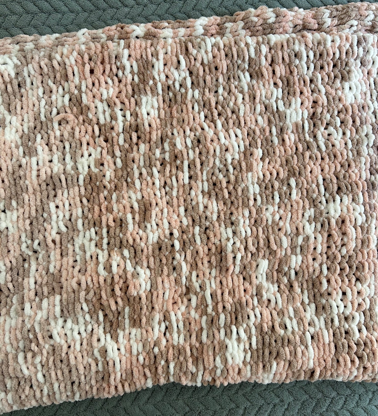 Handmade Crochet Throw Blanket