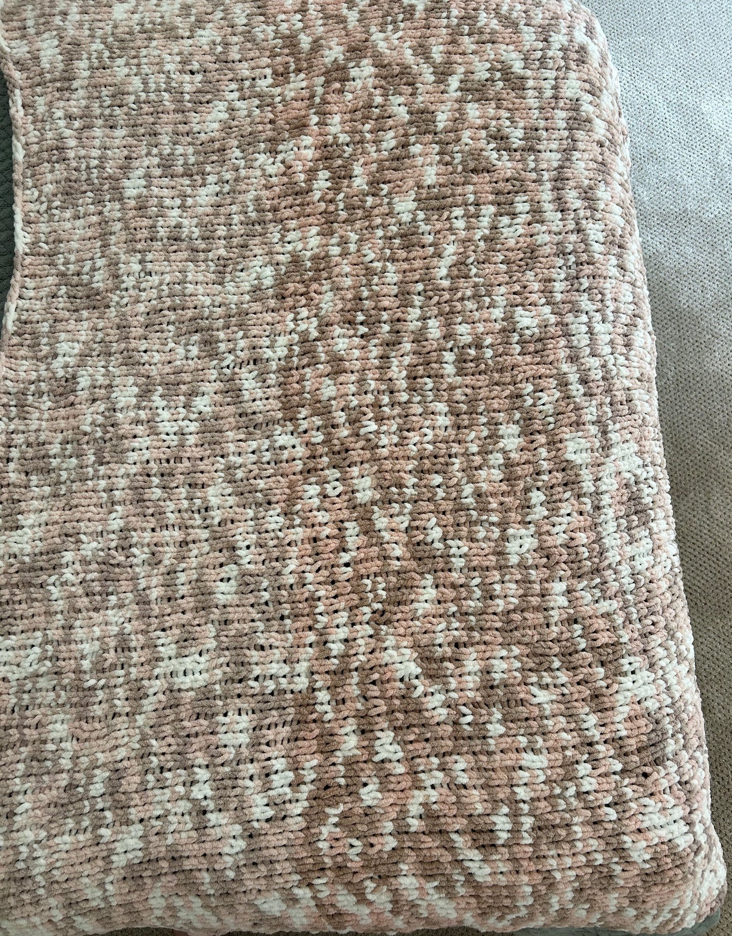 Handmade Crochet Throw Blanket