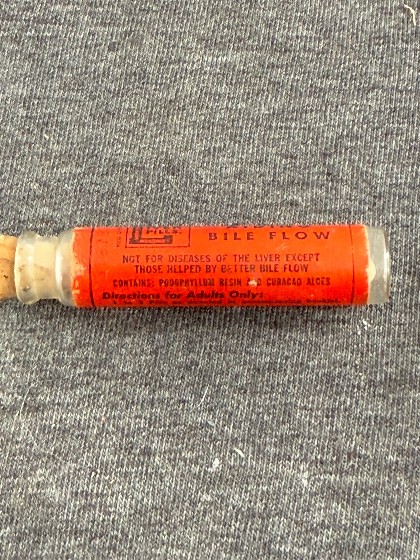 Vintage Carter's Little Liver Pills Bottle