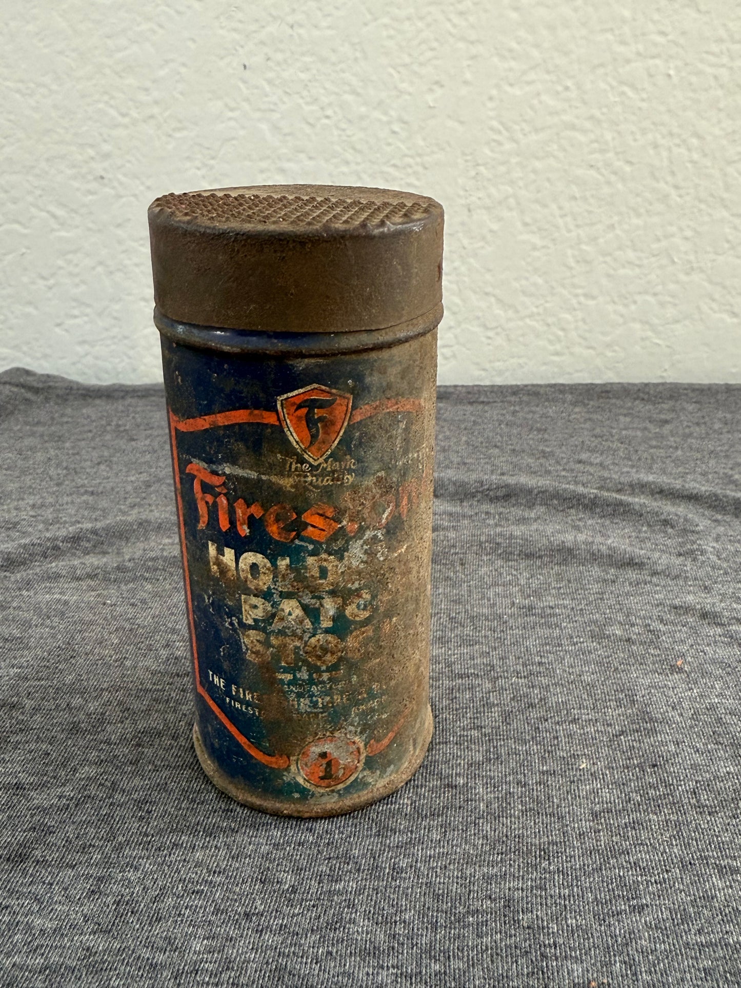 Vintage Firestone Tire Patch Tin