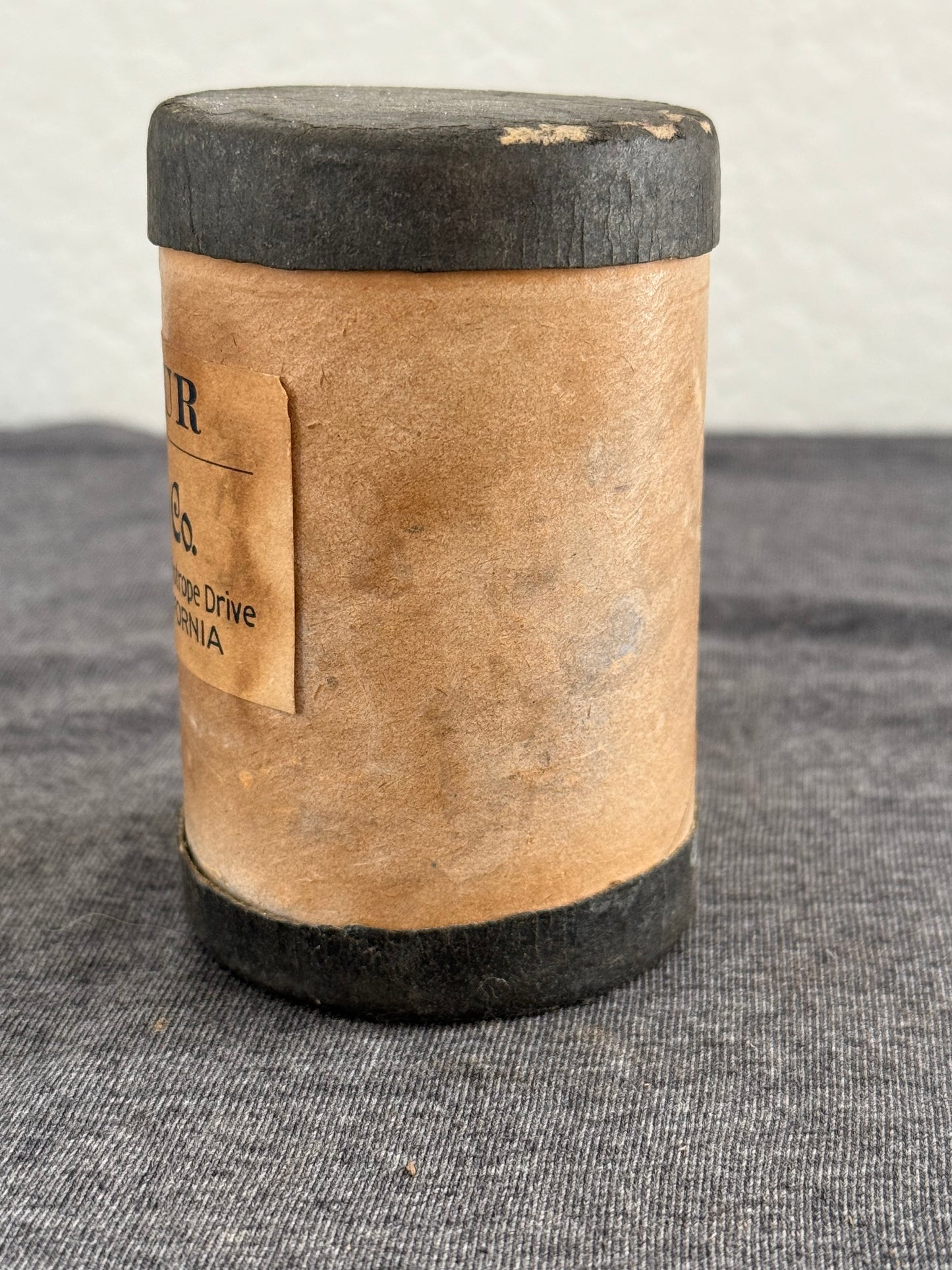 Vintage Sulphur Container from May Drug Co.