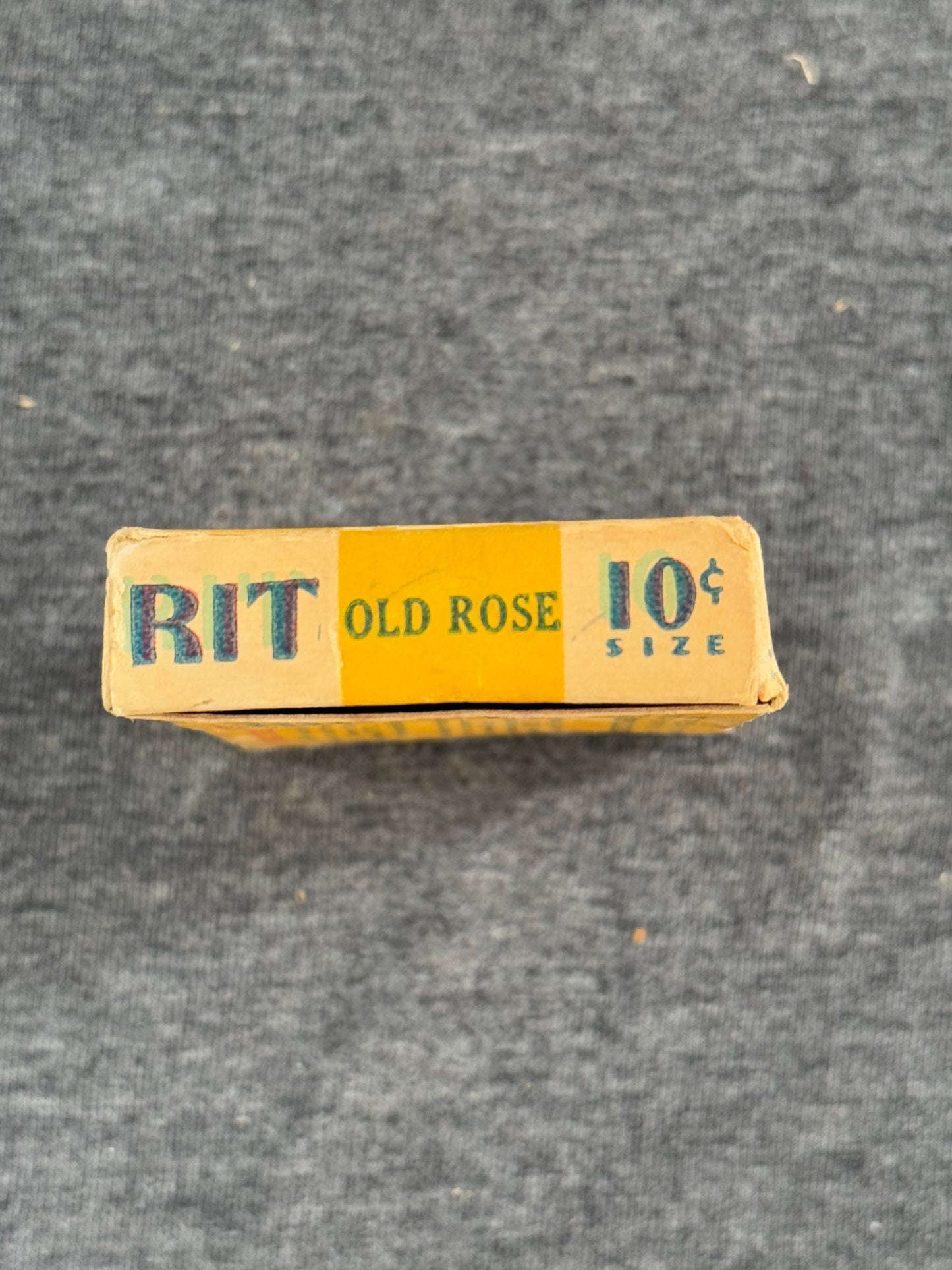 Vintage Rit Dye Box