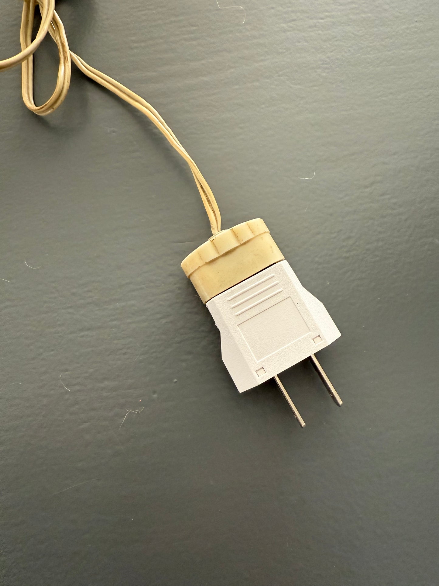 Rare Antique Qing Chinese Famille Rose Gu Vase Lamp (working)