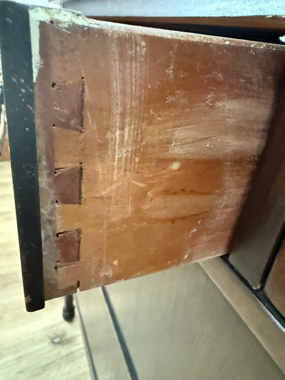 Antique Dresser with Mirror by Brocton Furniture Company of New York