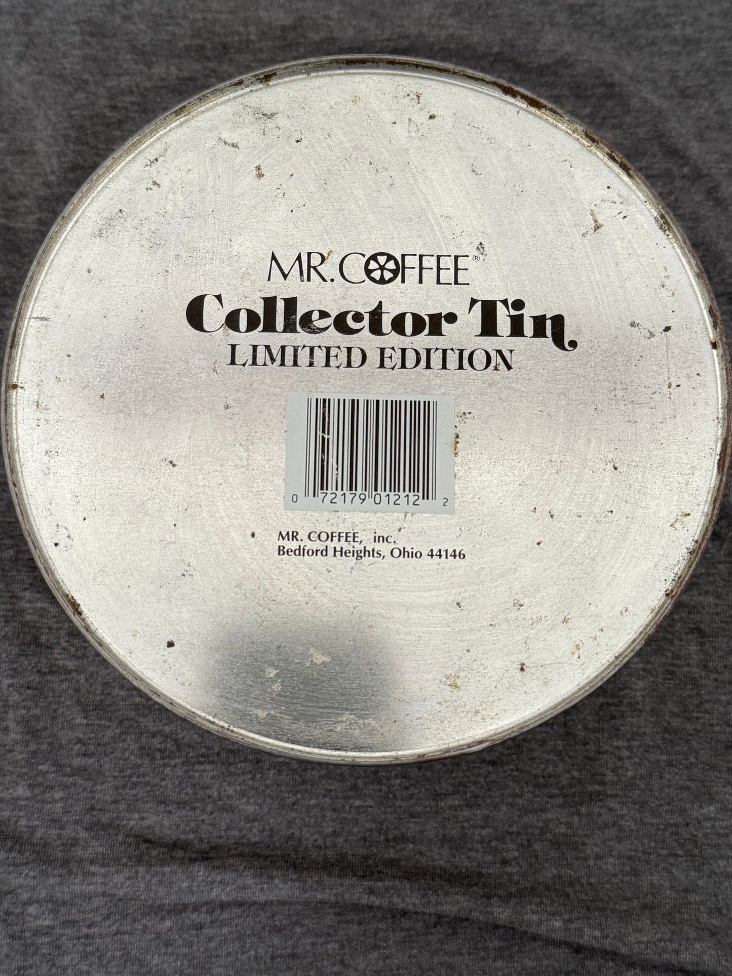 Vintage Mr. Coffee Tin