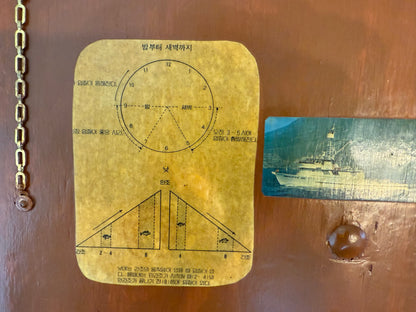 Handmade Wooden Tackle Box from 1990