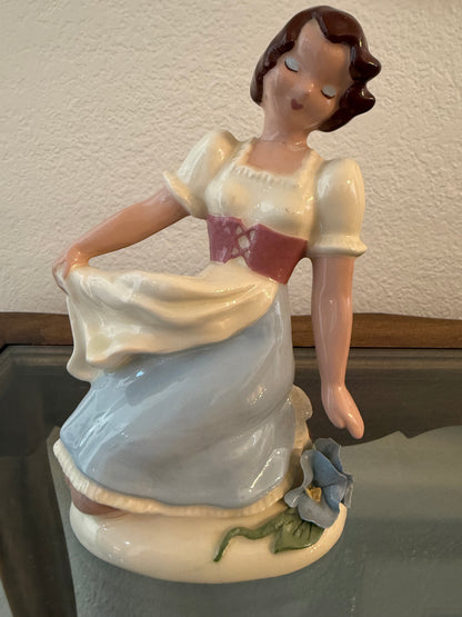 Vintage 1940s Hedi Schoop Ceramic Figurine Planter