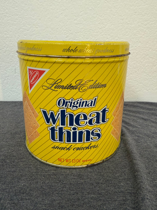 1987 Nabisco Wheat Thins Promotional Tin