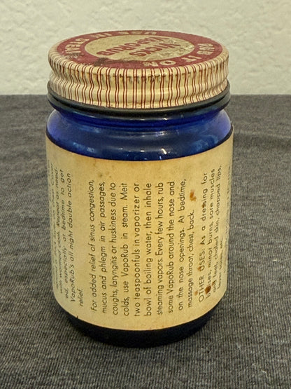 Vintage Vicks VapoRub Jar