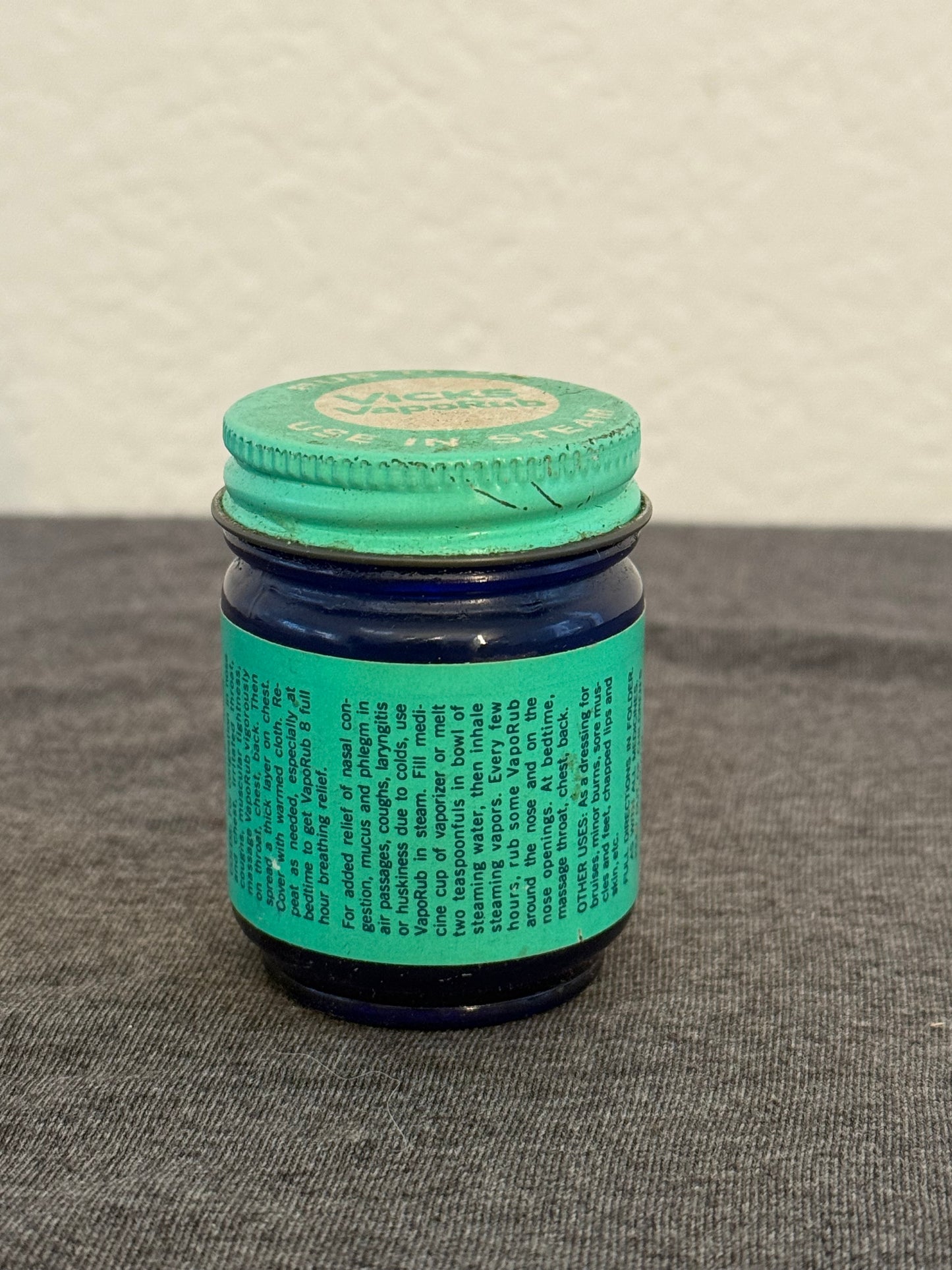 Vintage Vicks VapoRub Jar
