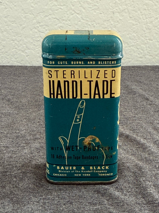 Vintage Handi-Tape Bandage Tin