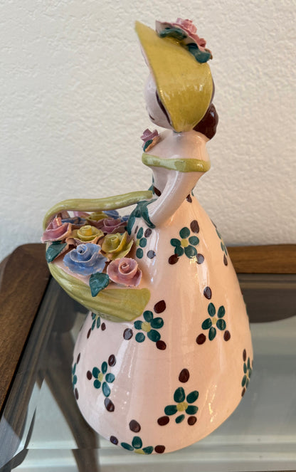 Vintage 1950s Kaye of Hollywood Hand Painted Ceramic Figurine