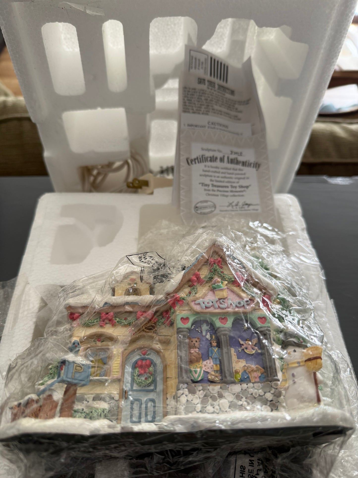 Hawthorne Village Precious Moments "Tiny Treasures Toy Shop"