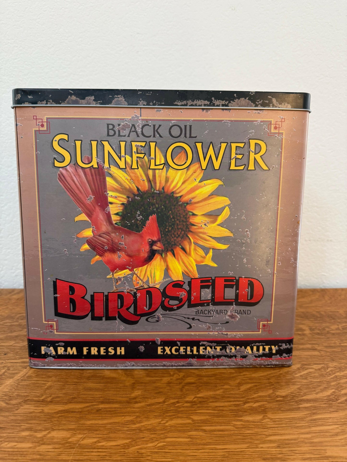 Birdseed Tin