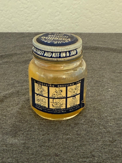 Vintage Vaseline Petroleum Jelly Jar