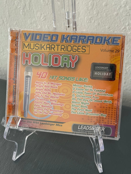 Video Karaoke Holiday Musikartridges Volume 29 (Unopened)