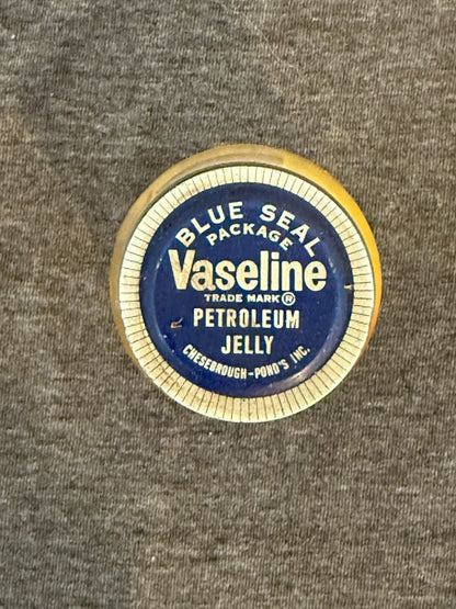 Vintage Vaseline Petroleum Jelly Jar