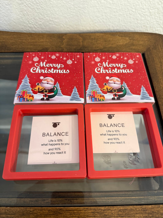 Set of 2 Small Christmas Picture Frames