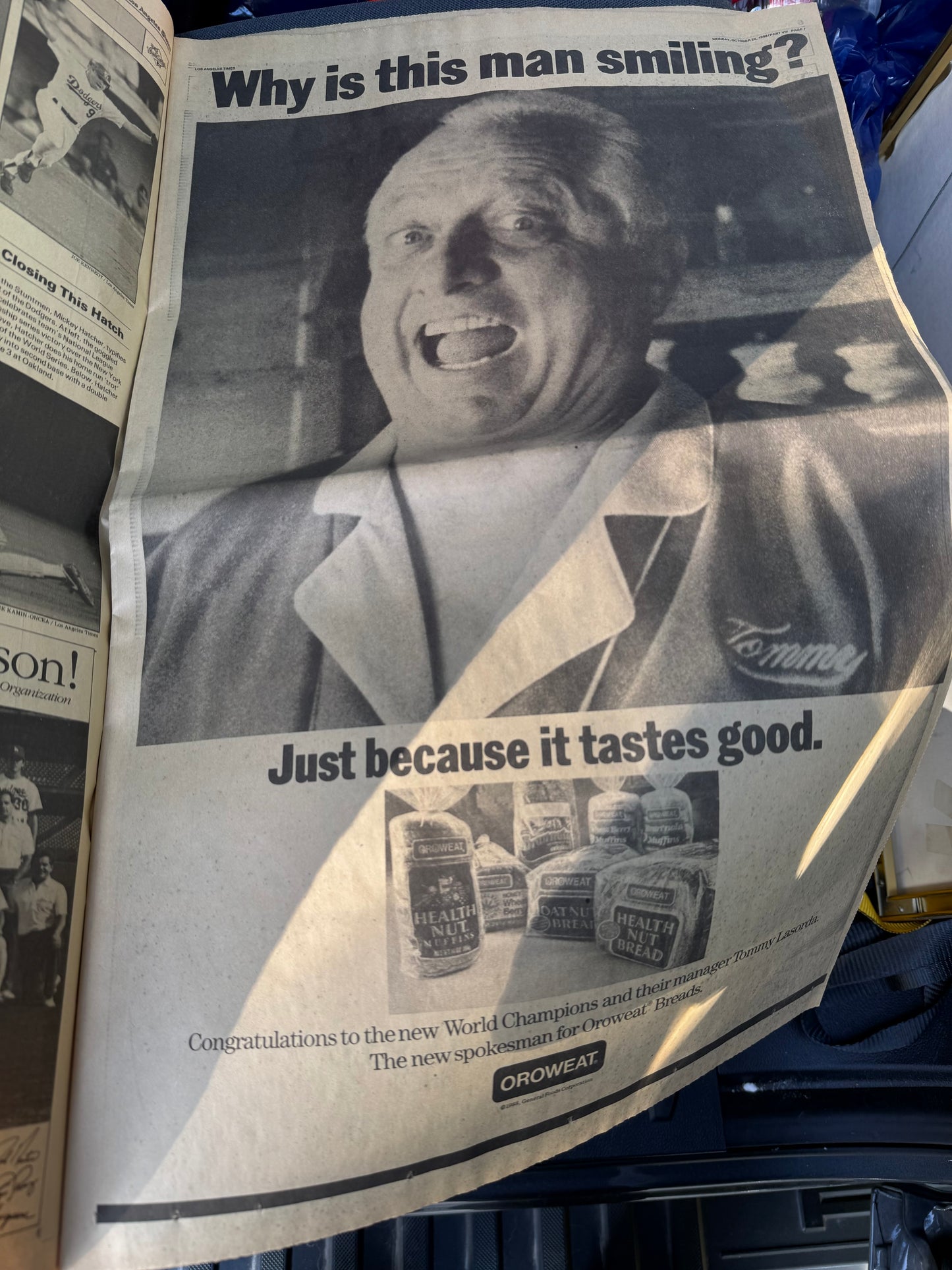 LA Times 1988 Recap of the Dodgers World Series Win (26 pages)