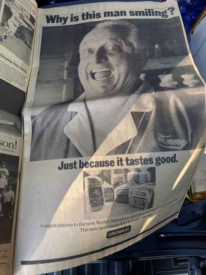 LA Times 1988 Recap of the Dodgers World Series Win (26 pages)