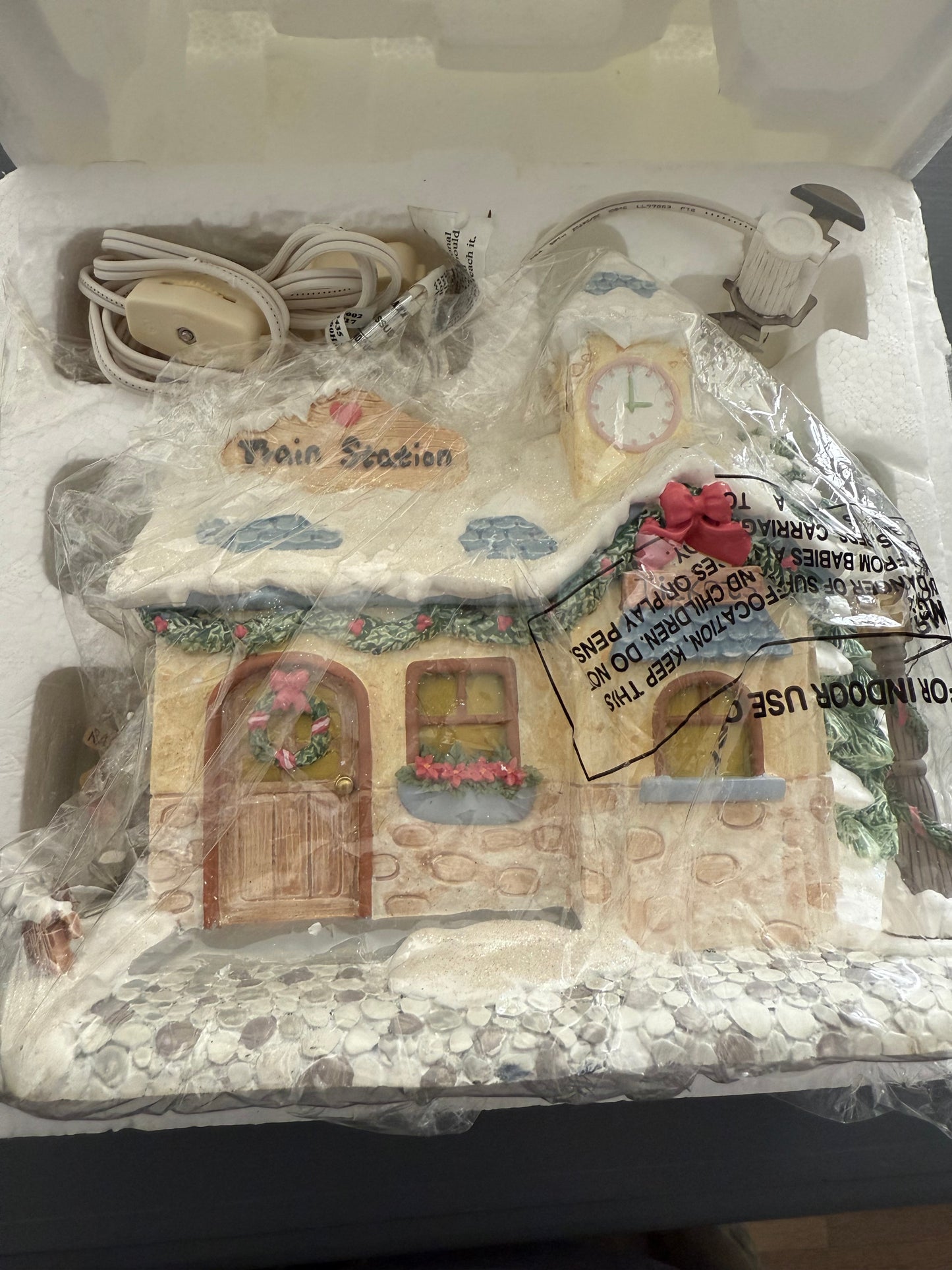 Hawthorne Village Precious Moments "Precious Rails Train Station"