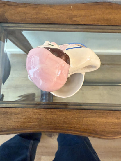 Vintage Kim Ward Mid-Century Modern Ceramic Figurine Planter