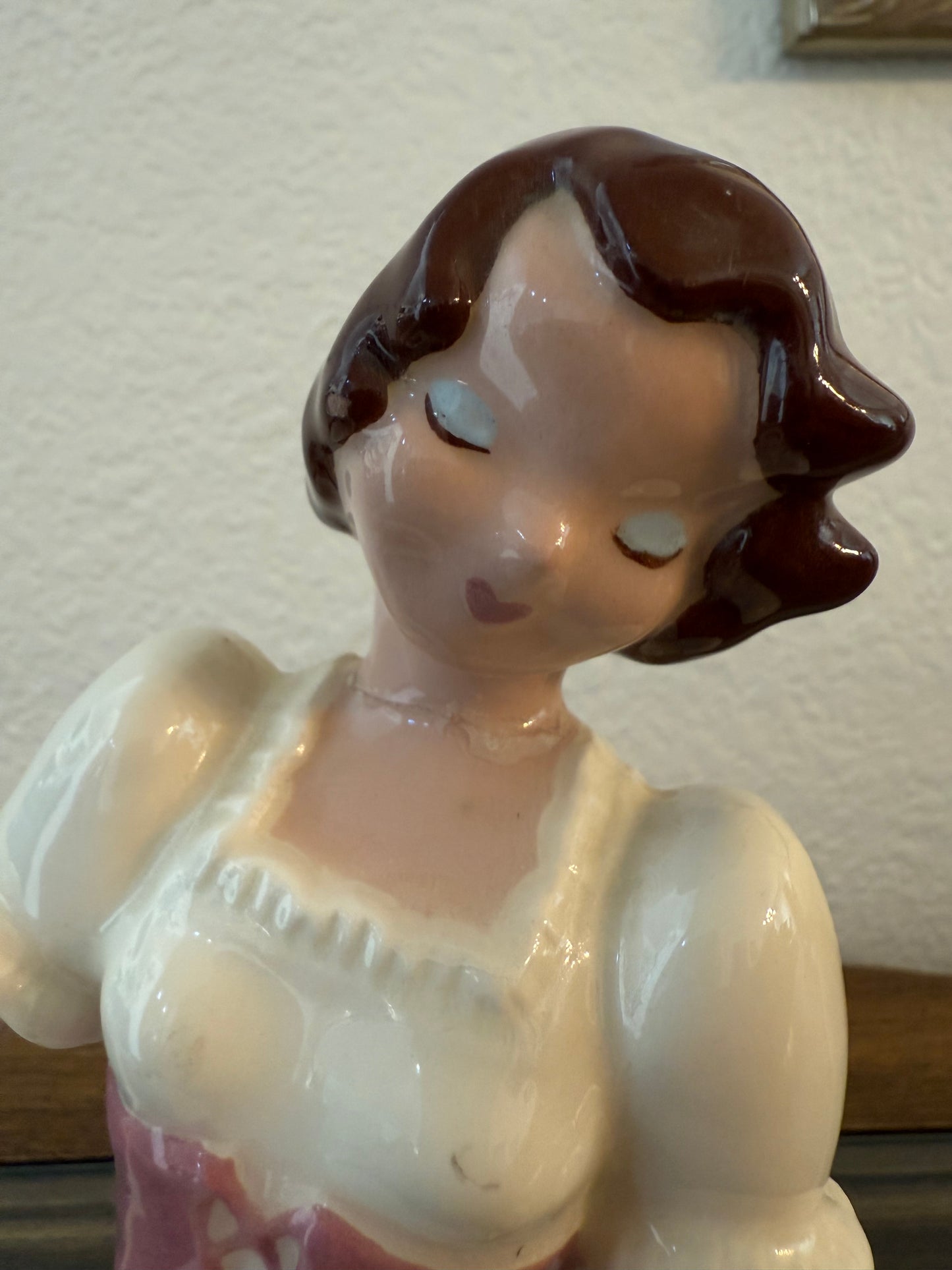 Vintage 1940s Hedi Schoop Ceramic Figurine Planter