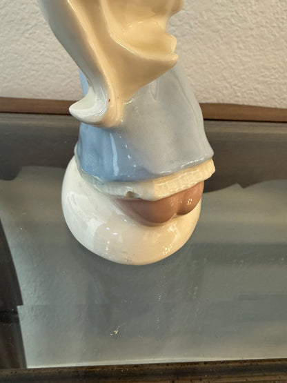 Vintage 1940s Hedi Schoop Ceramic Figurine Planter