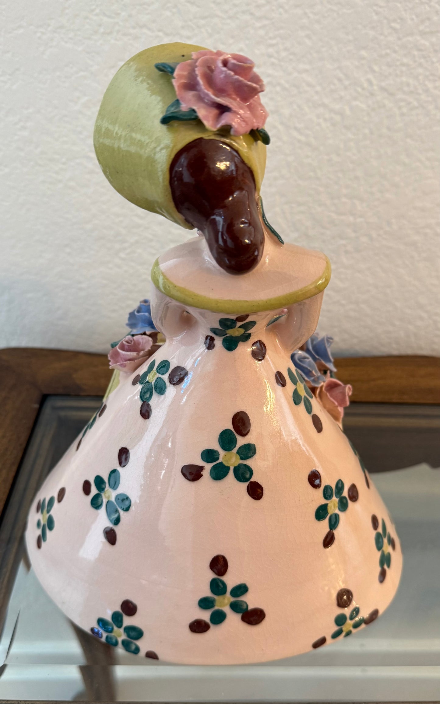 Vintage 1950s Kaye of Hollywood Hand Painted Ceramic Figurine