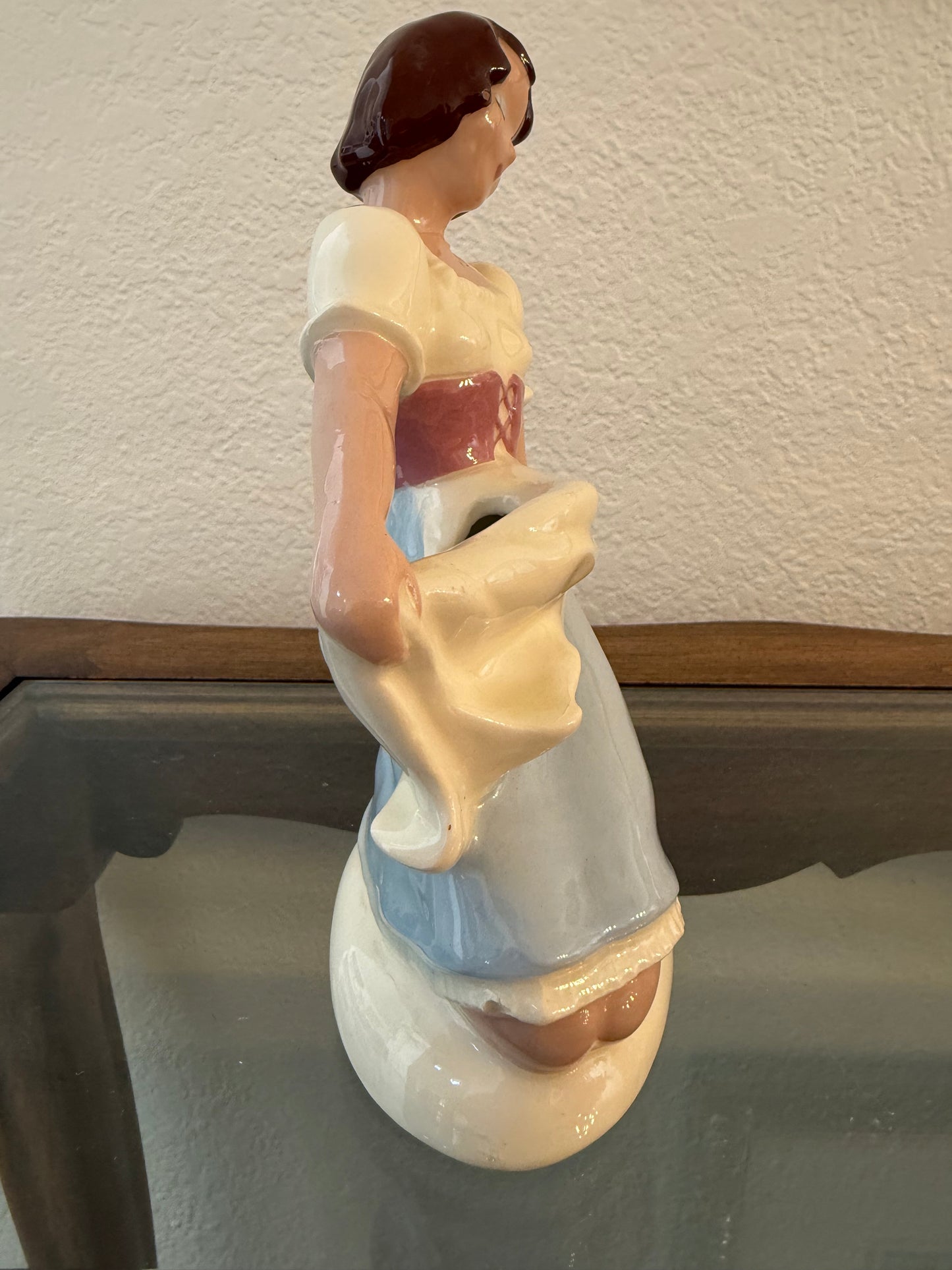 Vintage 1940s Hedi Schoop Ceramic Figurine Planter