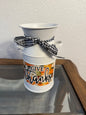 Decorative "Give Thanks" Milk Can