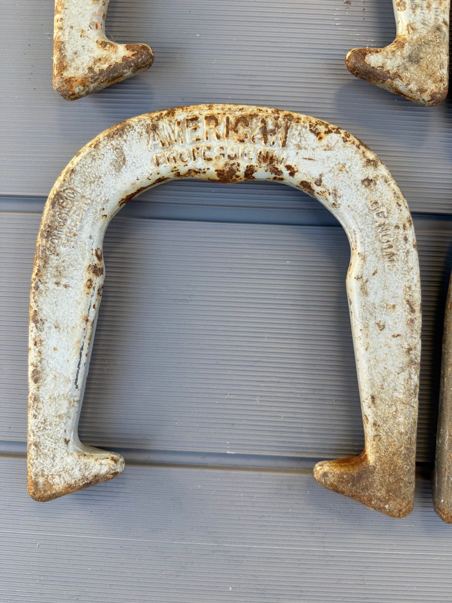 Vintage American Horseshoe Set